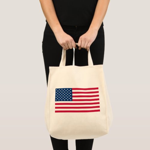 USA Flag Tote Bag United States of America