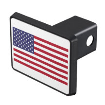 USA Flag Trailer Hitch Cover