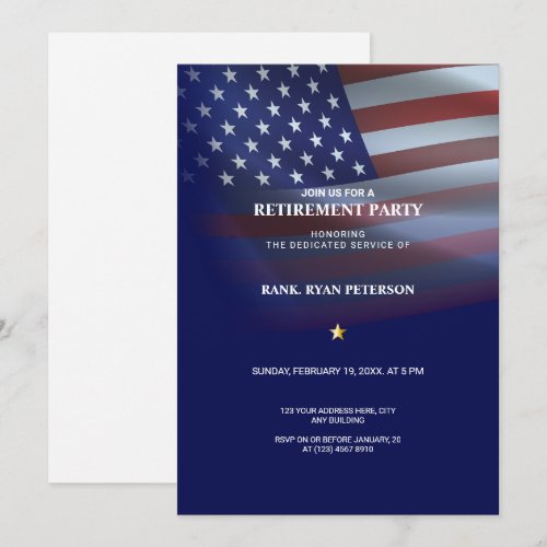 USA Flag | Transparent | Blue