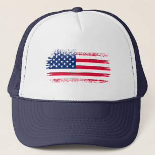 USA flag Trucker Hat