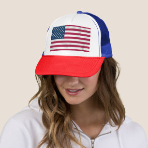 USA Flag Trucker Hat – 4th of July Special