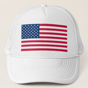 USA Flag Trucker Hat Patriotic American