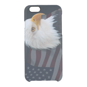 Usa flag clear iPhone 6/6S case