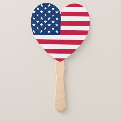 USA Flag _ United States of America _ Patriotic Hand Fan