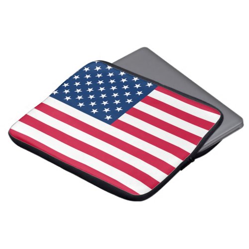 USA Flag _ United States of America _ Patriotic Laptop Sleeve