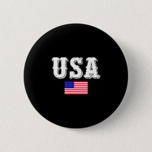 Usa Flag-Usa-Flag-America-American-American Flag Button