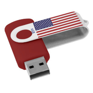 USA Flag USB Flash Drive