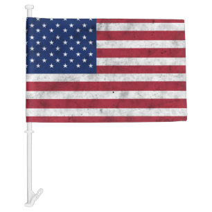 USA flag vintage red white blue America patriotic