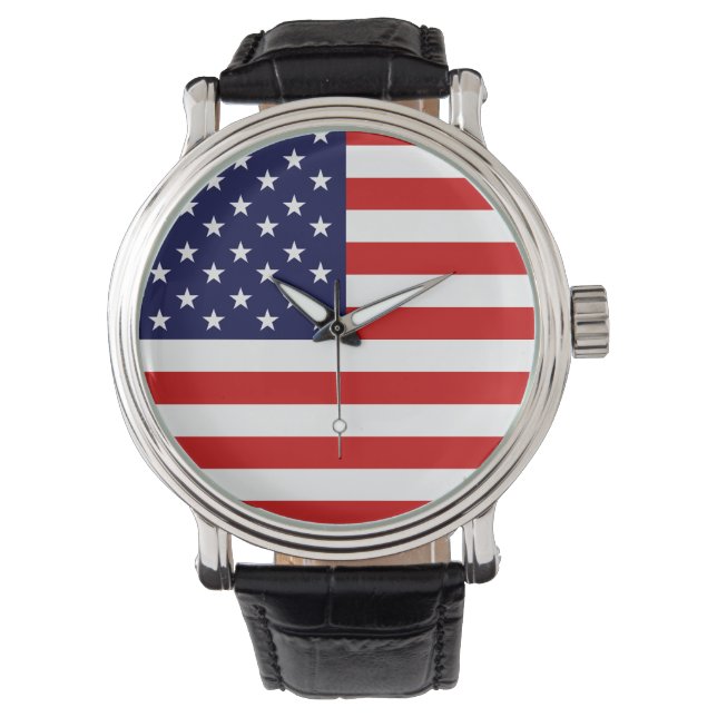 USA Flag Watch (Front)