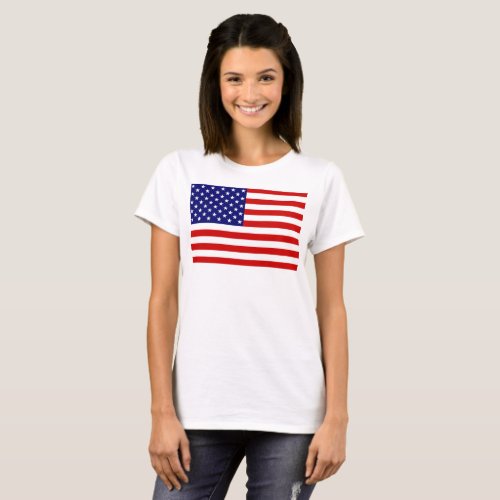 USA Flag wccn T_Shirt