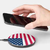 USA Flag Wireless Charger (Hand)