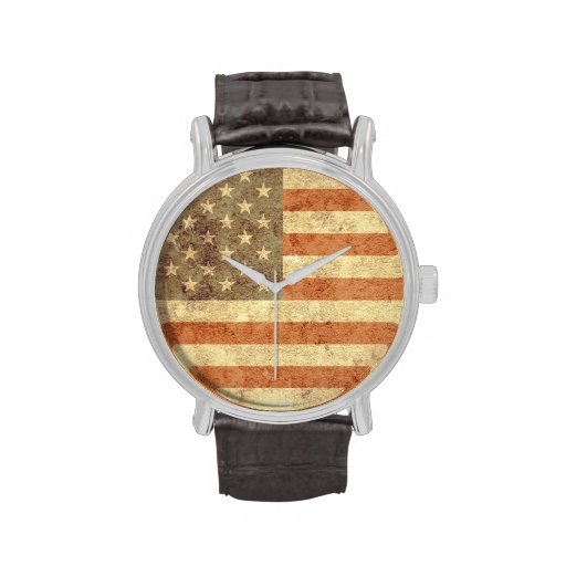 Usa Flag Wrist Watches | Zazzle