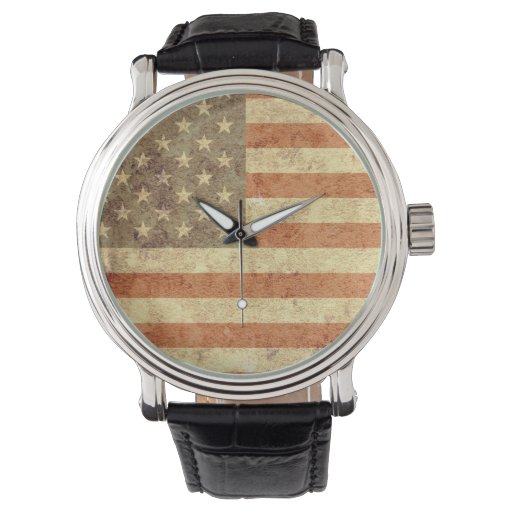 Usa Flag Wristwatch | Zazzle