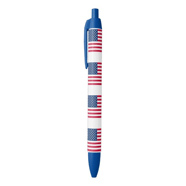 USA Flags Pen - Patriotic (Top (Vertical))