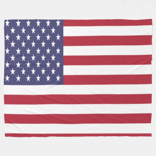 USA FLEECE BLANKET (Front (Horizontal))