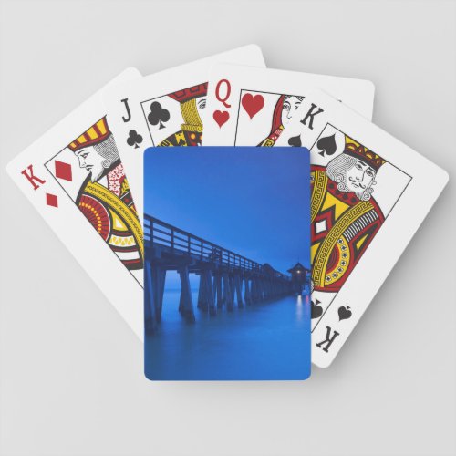 USA Florida Gulf Coast Naples Naples Pier Poker Cards