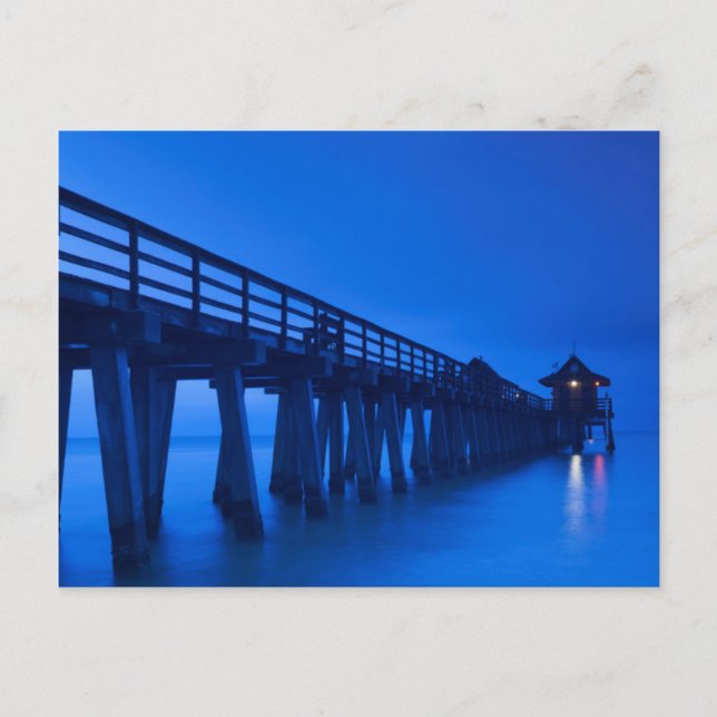 USA, Florida, Gulf Coast, Naples, Naples Pier Postcard (Front)
