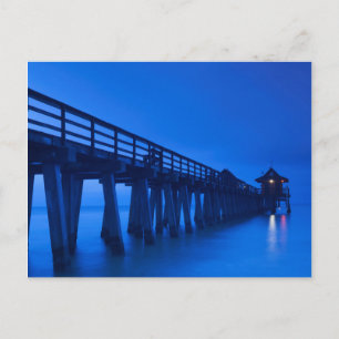 USA, Florida, Gulf Coast, Naples, Naples Pier Postcard