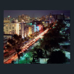 USA, Florida, Miami Beach, Ocean Drive, Art Deco 2 Poster<br><div class="desc">Walter Bibikow / DanitaDelimont.com USA,  North America,  Florida</div>