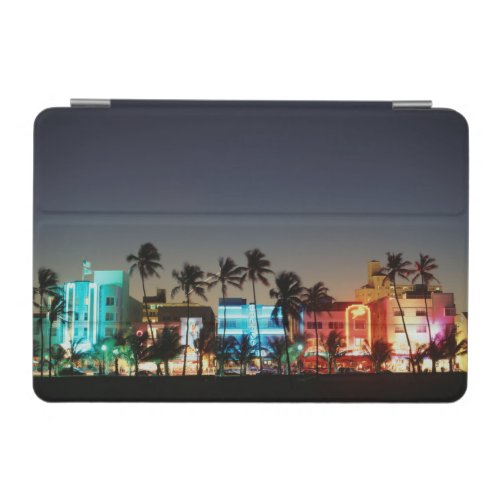 USA Florida Miami Beach Ocean Drive Art Deco iPad Mini Cover