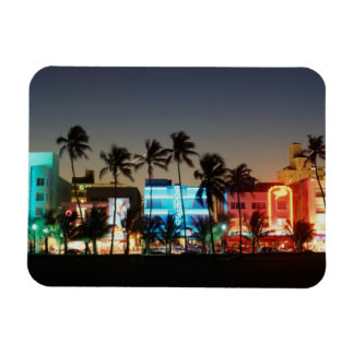 USA, Florida, Miami Beach, Ocean Drive, Art Deco Magnet