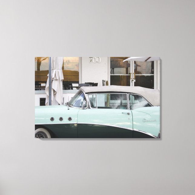 USA, Florida, Miami Beach: South Beach, 1956 Canvas Print (Front)