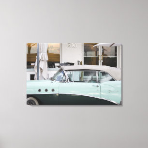 USA, Florida, Miami Beach: South Beach, 1956 Canvas Print