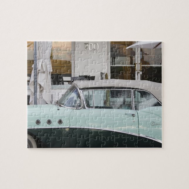 USA, Florida, Miami Beach: South Beach, 1956 Jigsaw Puzzle (Horizontal)