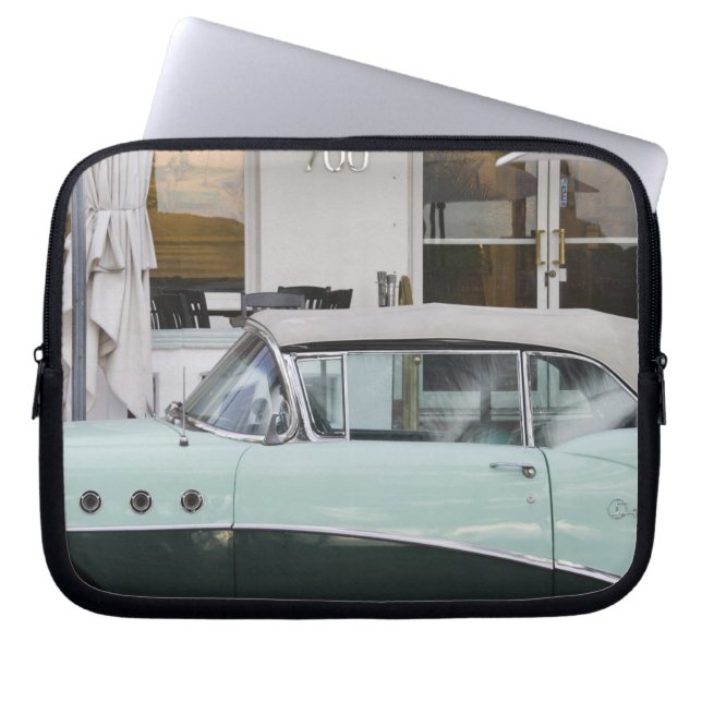 USA, Florida, Miami Beach: South Beach, 1956 Laptop Sleeve (Front)
