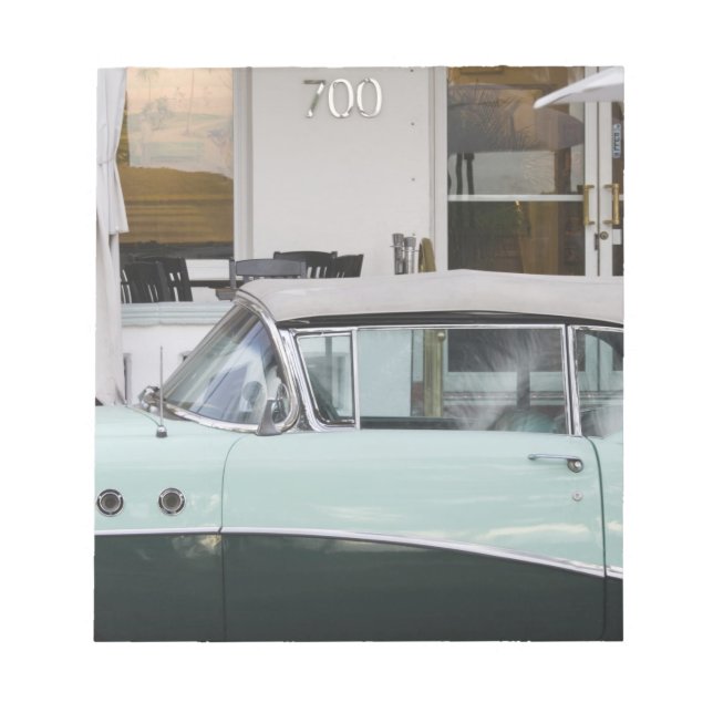 USA, Florida, Miami Beach: South Beach, 1956 Notepad (Front)