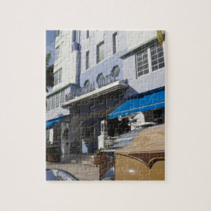 USA, Florida, Miami Beach: South Beach, Art Deco Jigsaw Puzzle