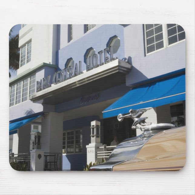 USA, Florida, Miami Beach: South Beach, Art Deco Mouse Pad (Front)