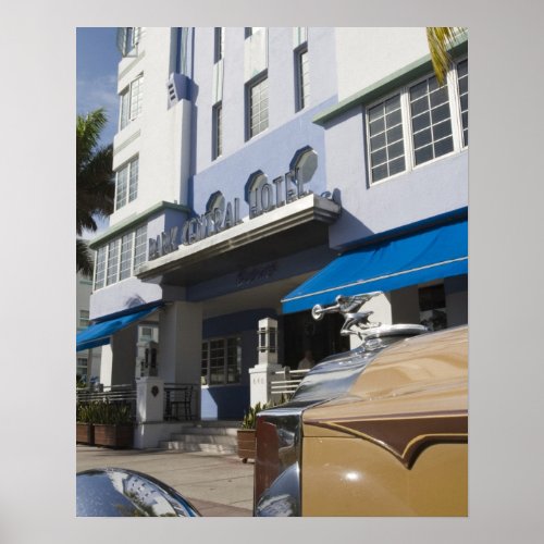 USA Florida Miami Beach South Beach Art Deco Poster