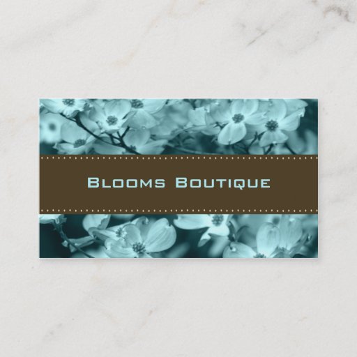 Customizable USA Florist Business Cards