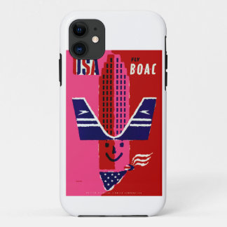 USA ~ Fly BOAC iPhone 11 Case
