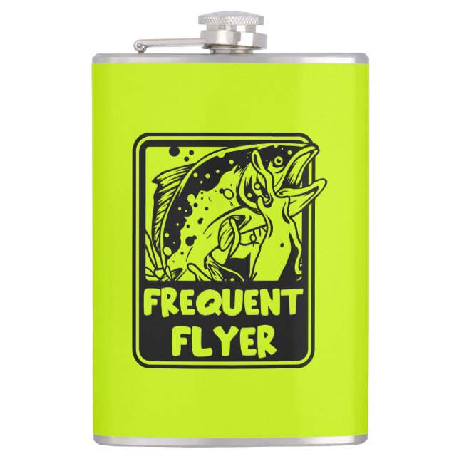 USA Fly Fishing Flask (Front)