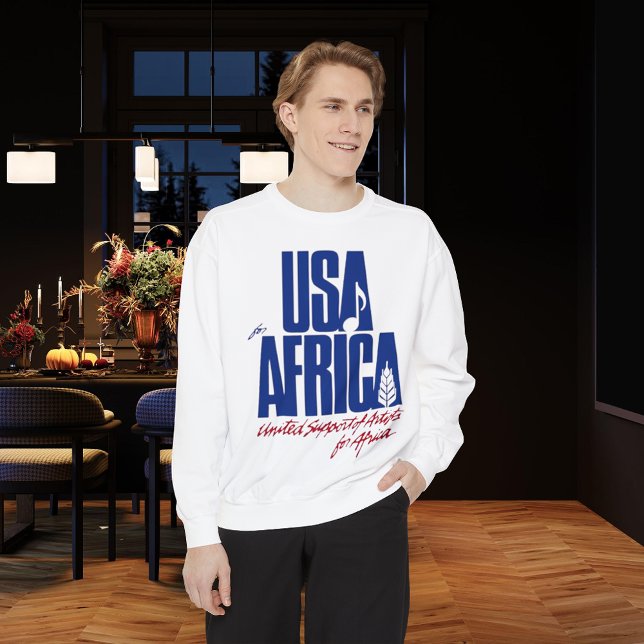 USA For Africa Remake of iconic 80s Sweatshirt (Creator Uploaded)