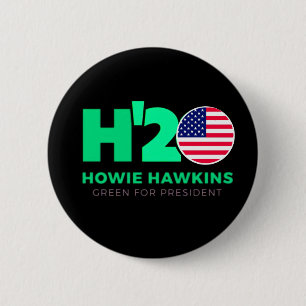 USA for Howie Hawkins 2020 Button