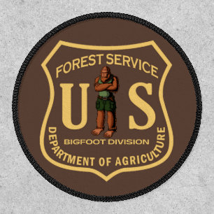 USA Forest Service Bigfoot Division Backpack Hat  Patch