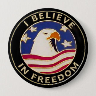 usa freedom Pinback Buttons Backpack or Hat Pin