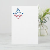 USA Freemasonic symbol (Standing Front)