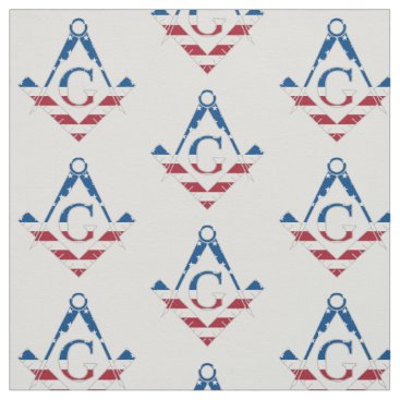 USA Freemasonic symbol Fabric USA Freemasonic symbol Fabric