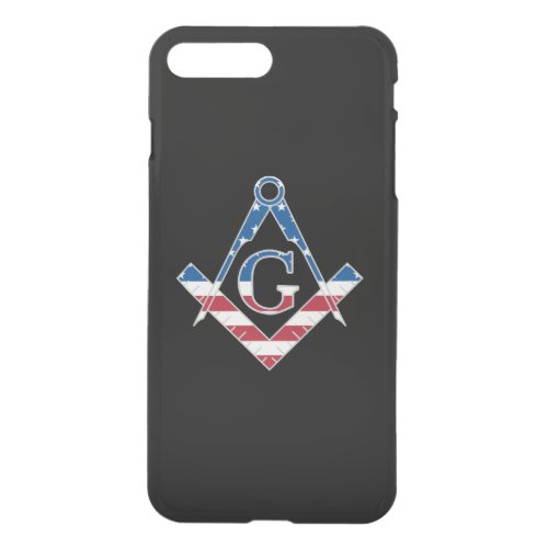 USA Freemasonic symbol iPhone 8 Plus7 Plus Case