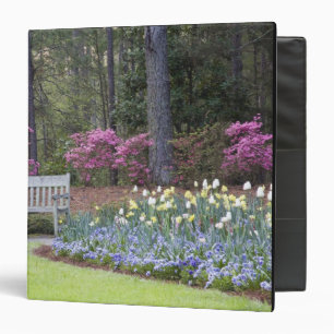 USA, Georgia, Pine Mountain. A border of 3 Ring Binder