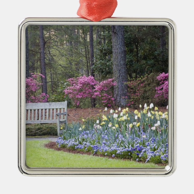 USA, Georgia, Pine Mountain. A border of Metal Ornament (Front)