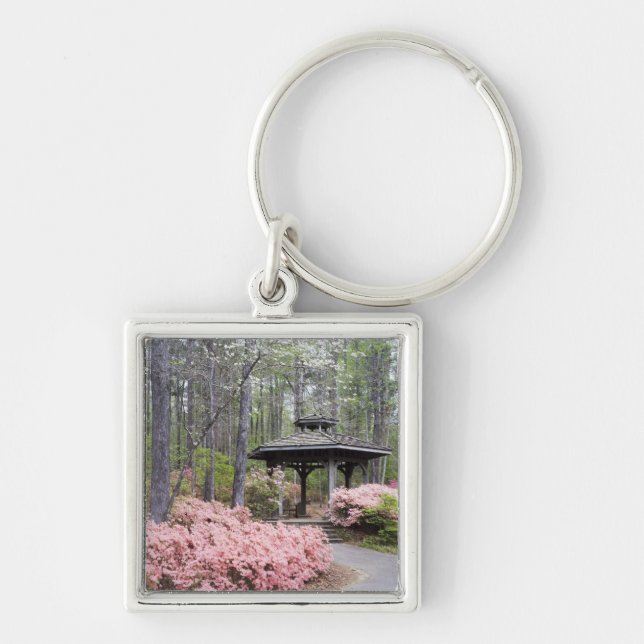 USA, Georgia, Pine Mountain. A gazebo amongst Keychain (Front)