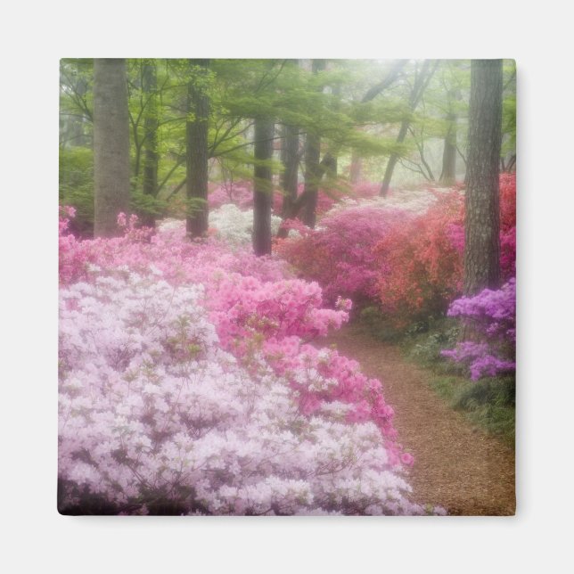 USA; Georgia; Pine Mountain. Azaleas at Magnet (Front)