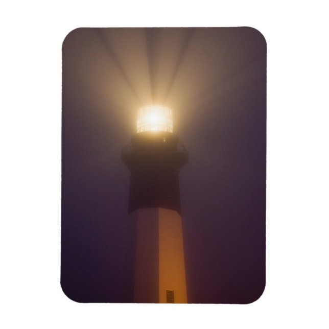 USA; Georgia; Savannah.  Tybee Island Lighthouse Magnet (Vertical)