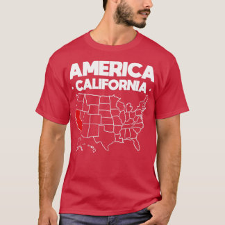 USA gift California State T-Shirt