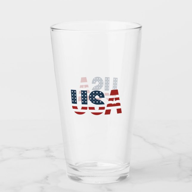 USA. GLASS (Front)